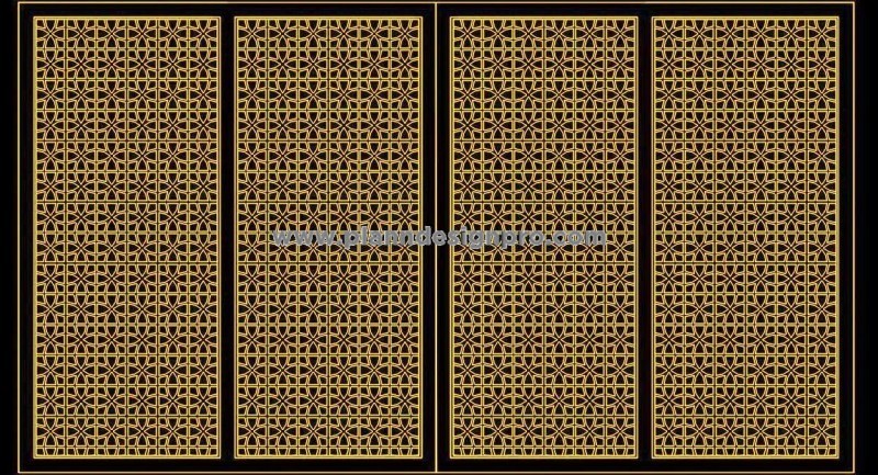 Jali Design DWG File- Perfect for Screens & Wall Elements