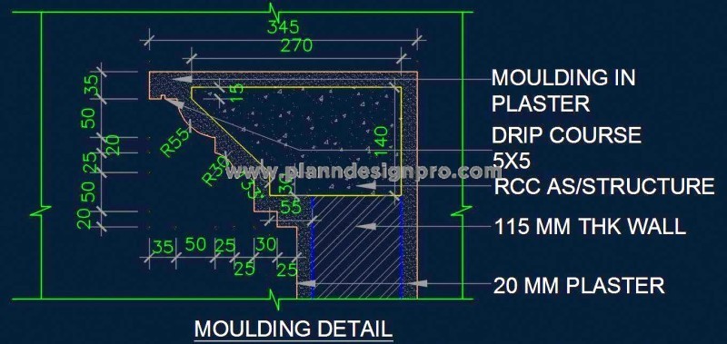 Moulding & Cornice Free CAD Blocks for Interiors & Exteriors