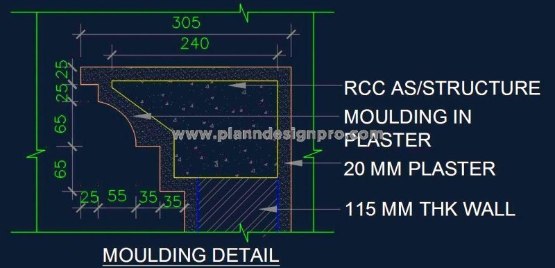 Moulding & Cornice Free CAD Blocks for Residential Projects